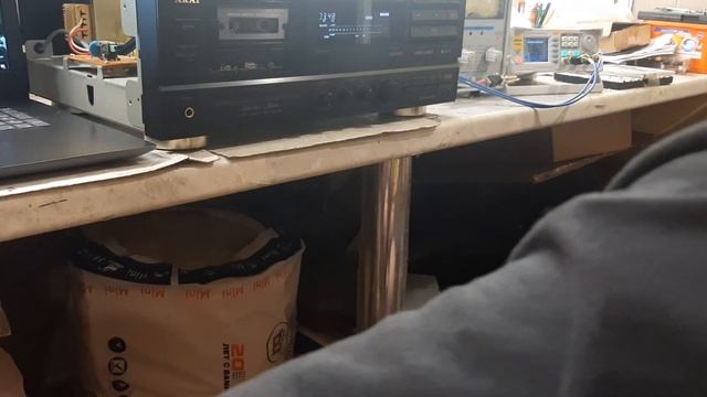 кассетная дека Akai GX-95 кассета Sony CD-IT crome смотреть онлайн