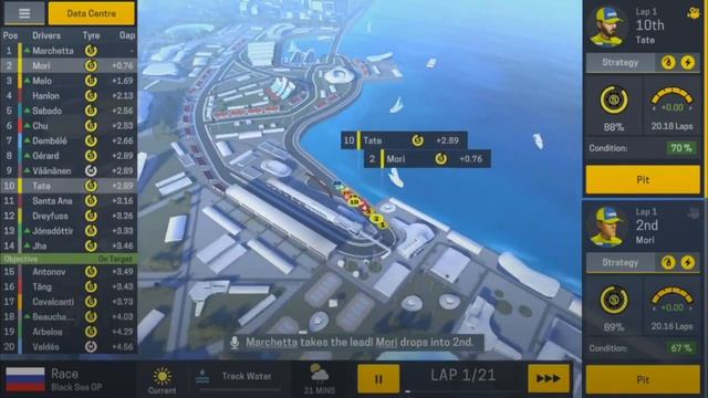 Motorsport manager mobile 2 - challenge race 2 смотреть онлайн