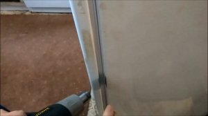 ЗАЧЕМ?! Прогрев уплотнителя двери холодильника феном. Просто и быстро!