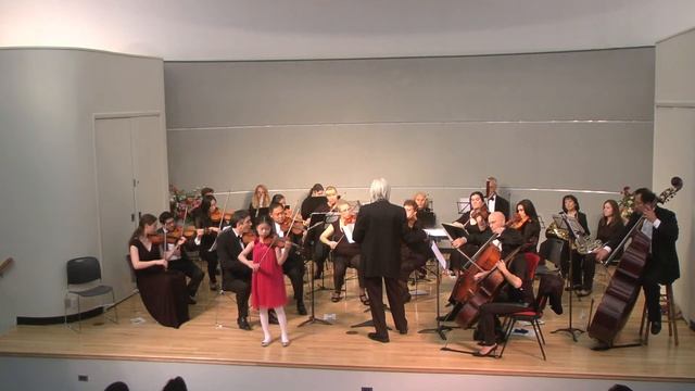 Riho Nosaka performing J. Haydn - Violin Concerto in G major, Mov.I смотреть онлайн