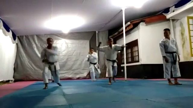 Karate, Kihon Shotokan Black Belt 6th DAN Exam (6#20181209)