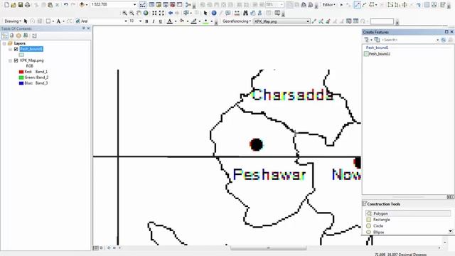 How to digitize a scanned map with ArcGIS || Map Digitization смотреть онлайн