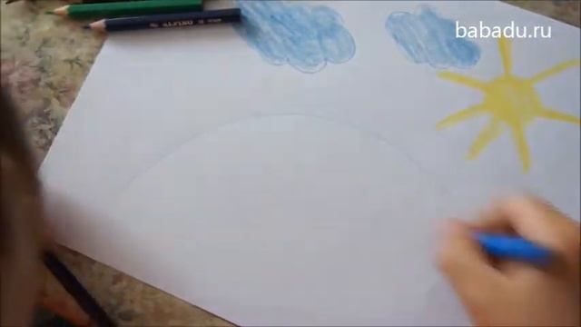 Цветные шестигранные карандаши компактного размера 12 цветов Alpino (Альпино) смотреть онлайн