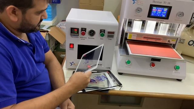 skystar tc16 oca machine new model iPad7.9"to12.9"Laminating&bubble remover iPad7.9"to 10.5"&tablet смотреть онлайн