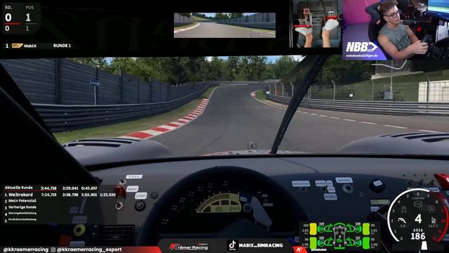 Ich pushe den MERCEDES CLK LM auf der NORDSCHLEIFE ans Limit! | Mabix смотреть онлайн