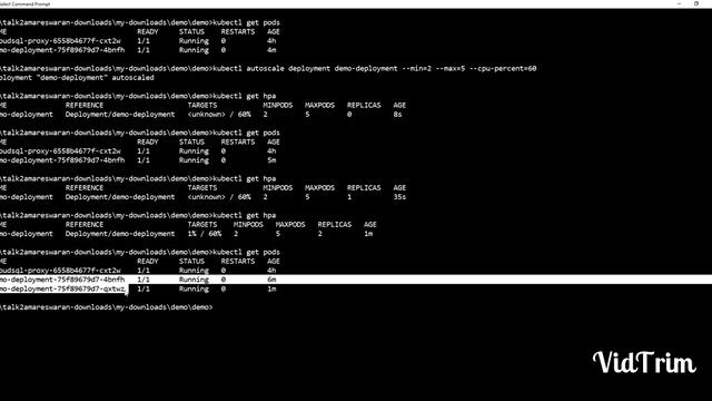Auto Scaling based on CPU in Kubernetes | HPA | Google Cloud Platform смотреть онлайн