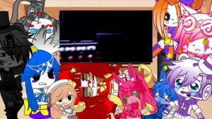 ||• Sister location react to Fnaf counter jumpscares •|| ||• Fnaf, gacha club •||