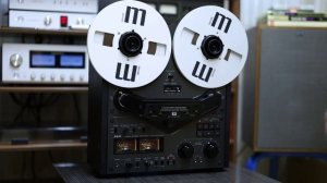 AKAI GX-635D Простой тест магнитофона