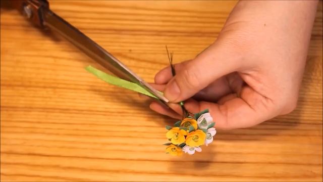 Как сделать БУКЕТ ДЛЯ КУКОЛ | How to make a bouquet for dolls | Doll Crafts смотреть онлайн