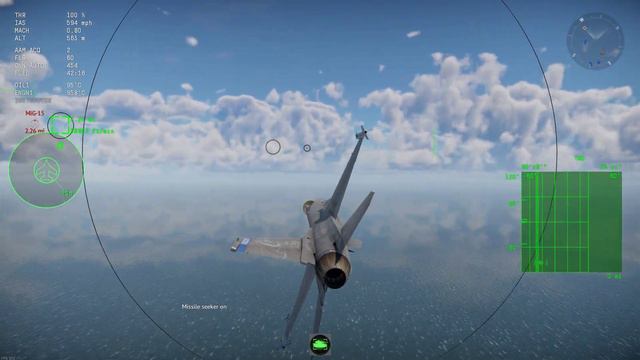 War Thunder NEW! F-16c tws and rwr смотреть онлайн