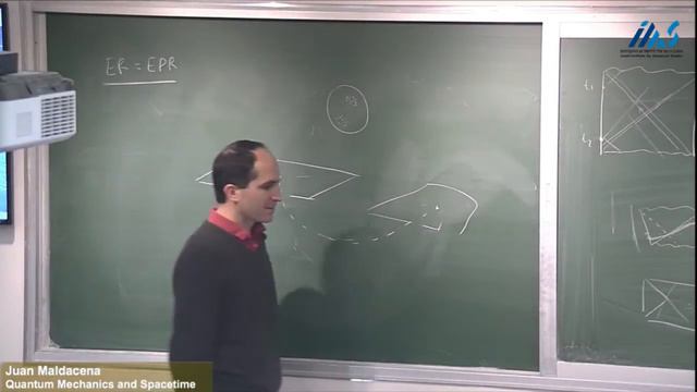 Juan Maldacena - Quantum Mechanics and Spacetime3 смотреть онлайн