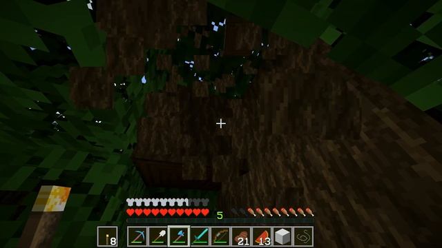 Let's Play Minecraft #45: Dark Oak Harvest! смотреть онлайн