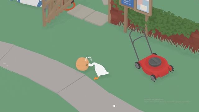 1 часть c гусём в Untitled Goose Game смотреть онлайн
