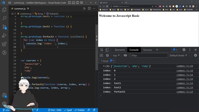 [Javascript Basic] My forEach() method trong javascript? смотреть онлайн