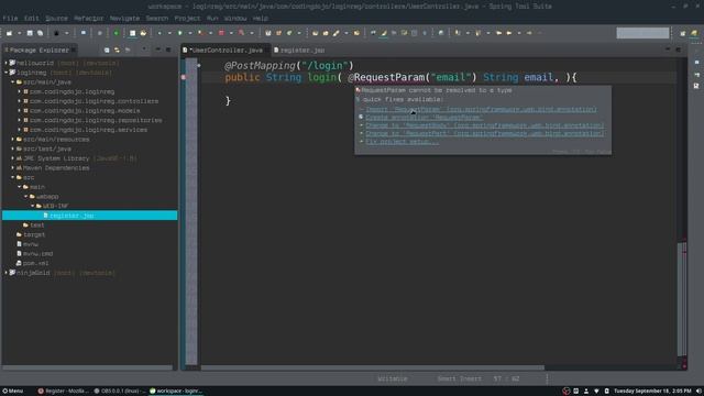 Spring - Login + Registration Part II смотреть онлайн