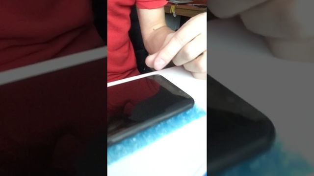 Поклейка защитного стекла на Samsung S8 Plus G955 смотреть онлайн