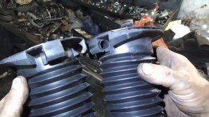 Замена пыльника передней стойки Honda CR-V