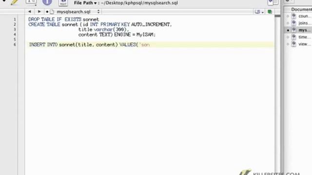 MySQL Advanced - Introducing MySQL Search Part 1 смотреть онлайн