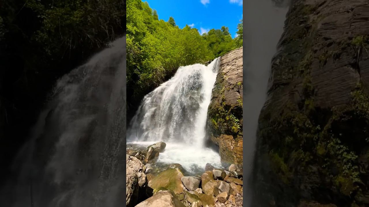 Водопады Абхазии. смотреть онлайн