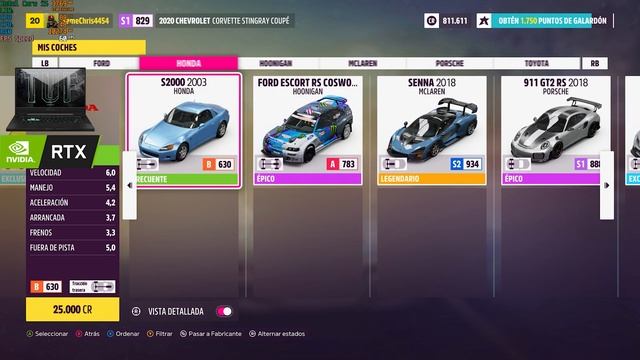 Forza Horizon 5 en Laptop Gamer (NVIDIA GeForce RTX 3050 TI) смотреть онлайн