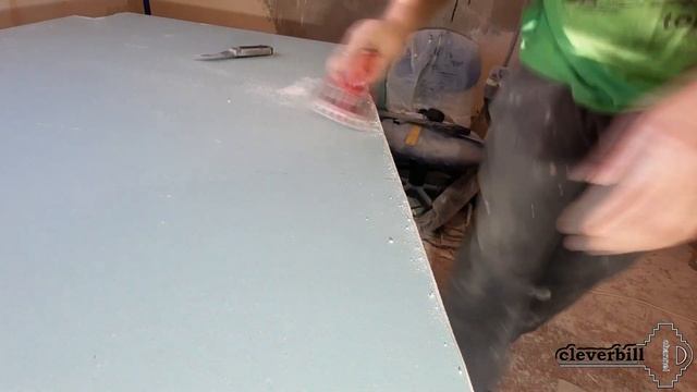 Монтаж гипсокартона - как сделать двухуровневый потолок из ГКЛ со светодиодной подсветкой (Часть 3) смотреть онлайн