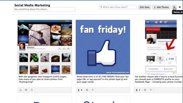 How to change a photo album cover on Facebook смотреть онлайн
