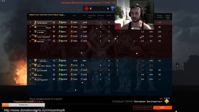 Новогодний WarFace. 04.01.2019 18+ отдыхаю после тренировки смотреть онлайн