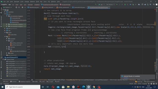 Facial Expression Or Emotion Recognition Android App Using TFLite(GPU) and OpenCV: Prediction Part смотреть онлайн