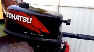 Лодочный мотор Tohatsu 5 сил!!!