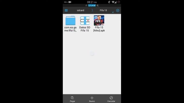 DESCARGAR FIFA 15 v1 0 6 Para Android Apk & SD 2015 смотреть онлайн