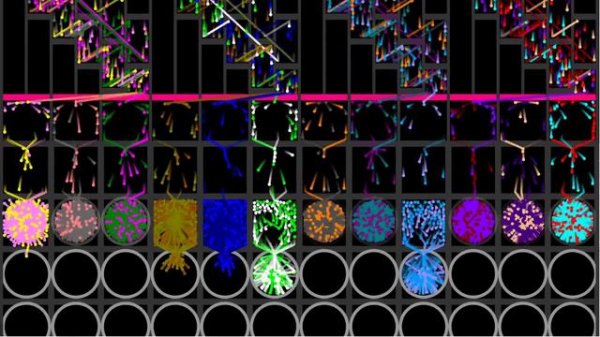 Team Marble Race 2 in Algodoo