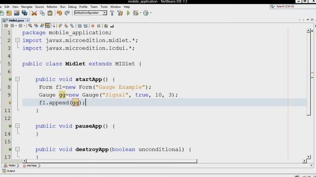 JAVA ME GAUGE смотреть онлайн
