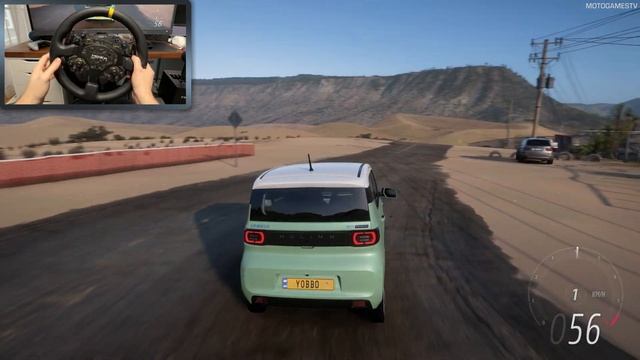Forza Horizon 5 - 2022 Wuling Hongguang Mini EV Macaron | Moza DD R9 Gameplay смотреть онлайн