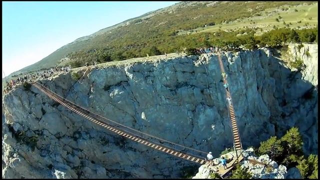 Айпетри/Мост над бездной/Тарзанка смотреть онлайн