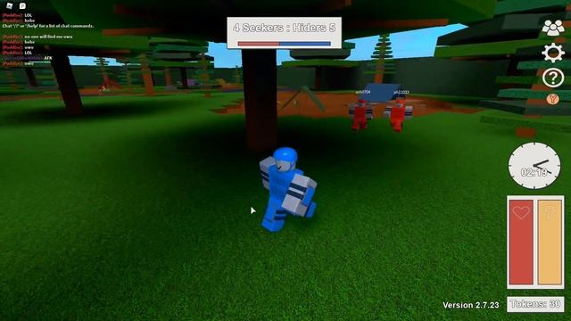 Playing Blox Hunt But I Don't Know How To Hide (Roblox) смотреть онлайн