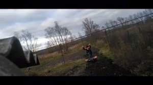 Мотоблок «Волгарь-2». 22 октября 2017. Перепашка