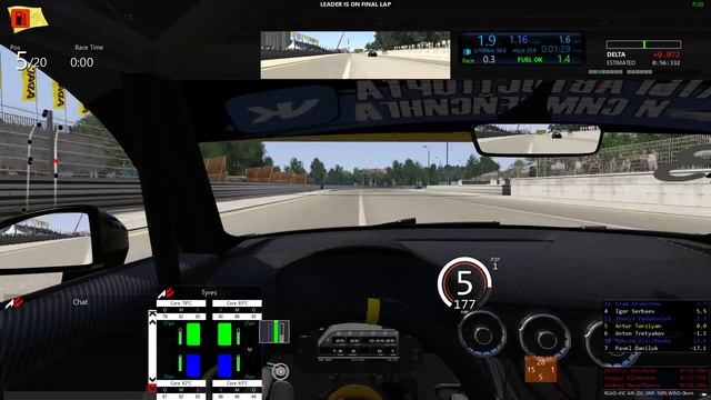 Audi TT Cup 2017 Этап №3 Норисринг Assetto Corsa смотреть онлайн