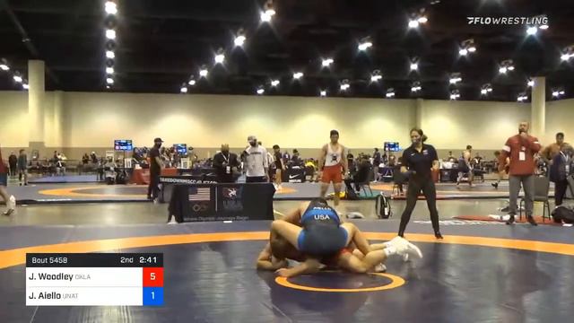 92 Kg Semis Jakob Woodley Oklahoma Regional Training Center Vs Jonathan Aiello Unattached смотреть онлайн