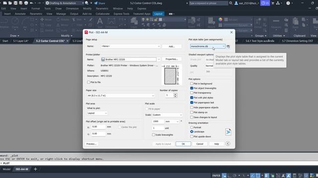 AutoCAD 2024 บทที่5.1 คำสั่งพื้นฐาน 6 คำสั่ง LA-COL-LT-LTS-LW (โหลดแบบฝึกหัดก่อนเรียนฟรี) смотреть онлайн
