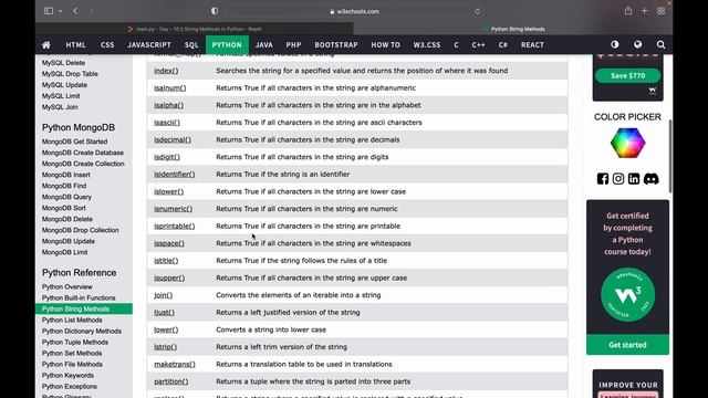 String Method in Python Programming || Day - 10 смотреть онлайн