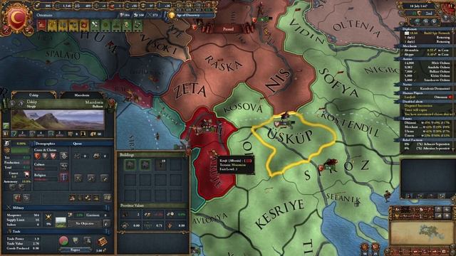 OSMANLIYLA AVRUPAYA DİZ ÇÖKTÜRMEK | OYUNUN BAŞINDA MEMLÜK'Ü YOK ETMEK | EU4 1.30 OSMANLI REHBERİ смотреть онлайн