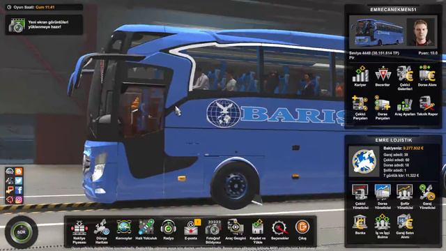 ETS 2 orjinal map Mercedes Benz Travego 15/16 SHD 2021 1.43 #ets2 #tasiyicimods #scsTurkishteam смотреть онлайн