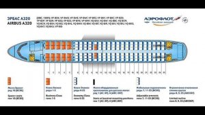 Обзор, характеристика и схема салона Airbus A320