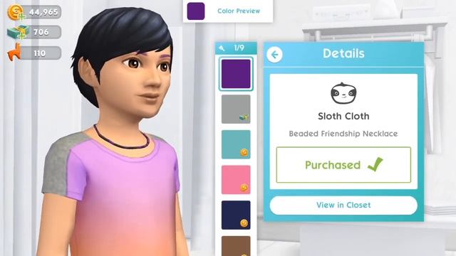 THE SIMS MOBILE • CREATE A SIM 2.0 • CHILD смотреть онлайн