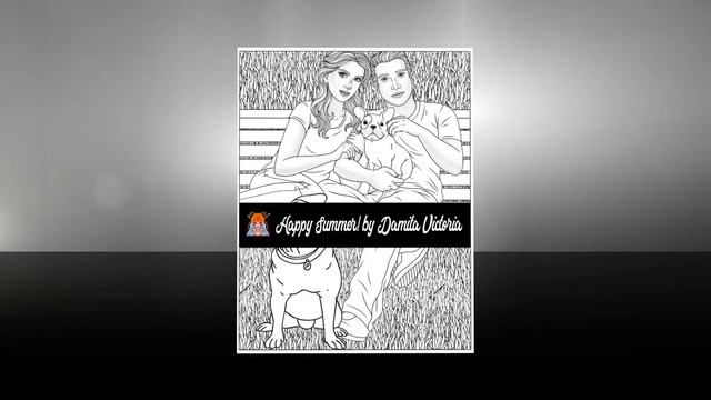 Damita Victoria Coloring Book for Adult | Happy Summer!| Stress Relief Coloring Book for Adults смотреть онлайн