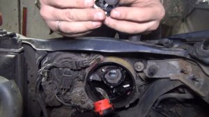 Замена ламп головного света на Subaru Outback \ Legacy BL BP