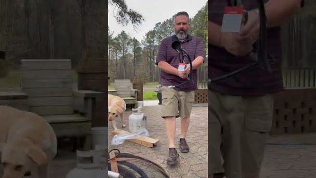 Invasive Cattail Burning - BraveX Automatic Ignition Propane Torch | Teach a Man to Fish смотреть онлайн