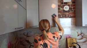 Мотивация на уборку. Вечер. кухня. уборка
