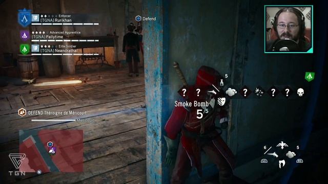 Squadron : Assassin's Creed Unity Co-op Gameplay | "The Food Chain" смотреть онлайн