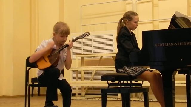 ансамбль Анна Голик - Галина Иванова П.Суарес "Испанский танец" смотреть онлайн